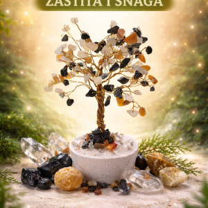 Ovaj naziv naglašava zaštitnička svojstva crnog turmalina i rutil kvarca, te snagu i stabilnost koju donosi karneol. Idealno je za one koji traže kristale za zaštitu, emocionalnu stabilnost i povećanje osobne moći.